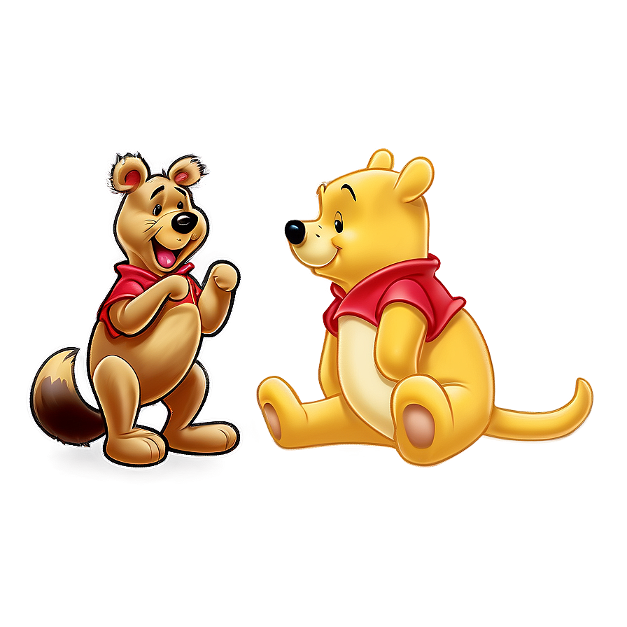 Pooh Bear And Kanga Png Ewq27 PNG Image