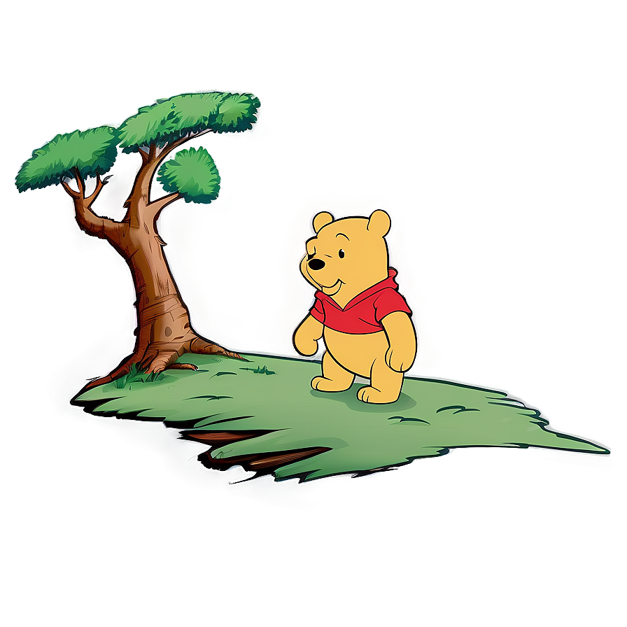 Pooh Bear On Adventure Png 19 PNG Image