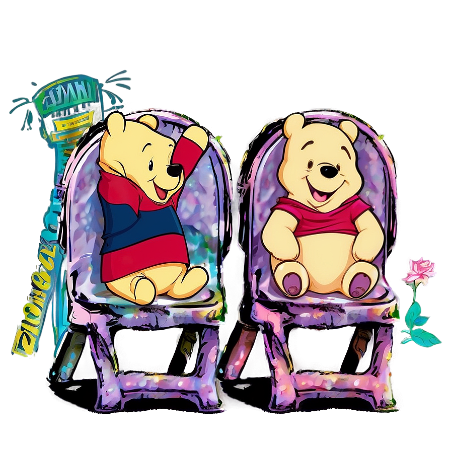 Pooh Bear With Friends Png 06202024 PNG Image