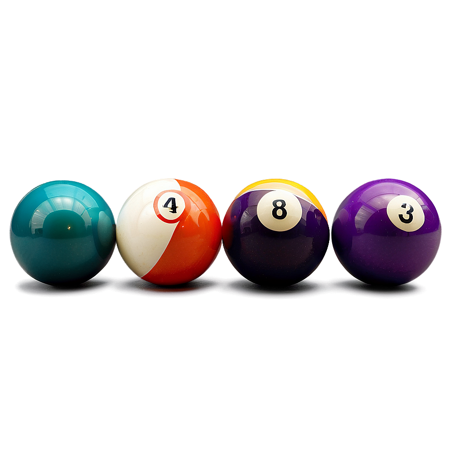 Pool Balls Isolated Png 87 PNG Image