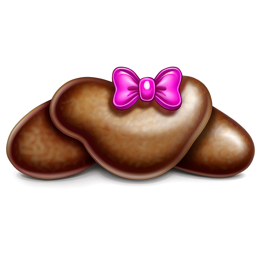 Poop With Bow Emoji Png Yyi PNG Image