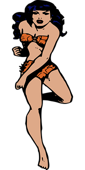 Pop Art_ Beachwear_ Fashion PNG Image