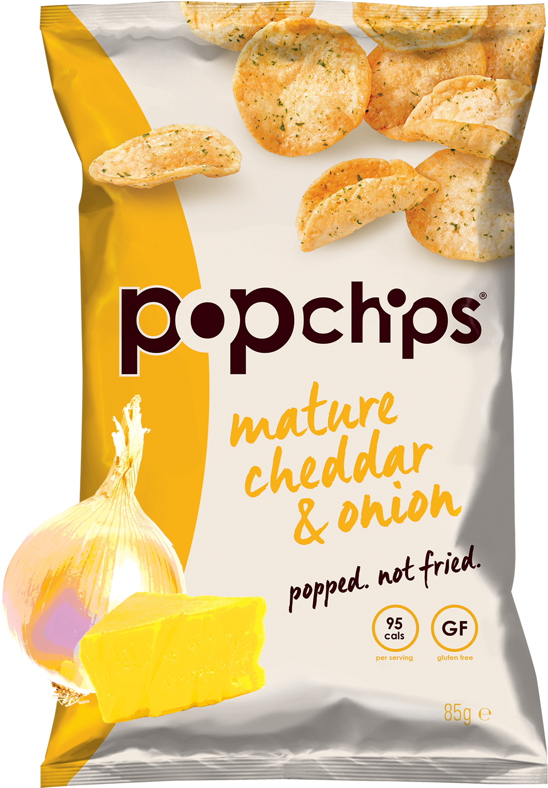 Popchips Mature Cheddarand Onion PNG Image