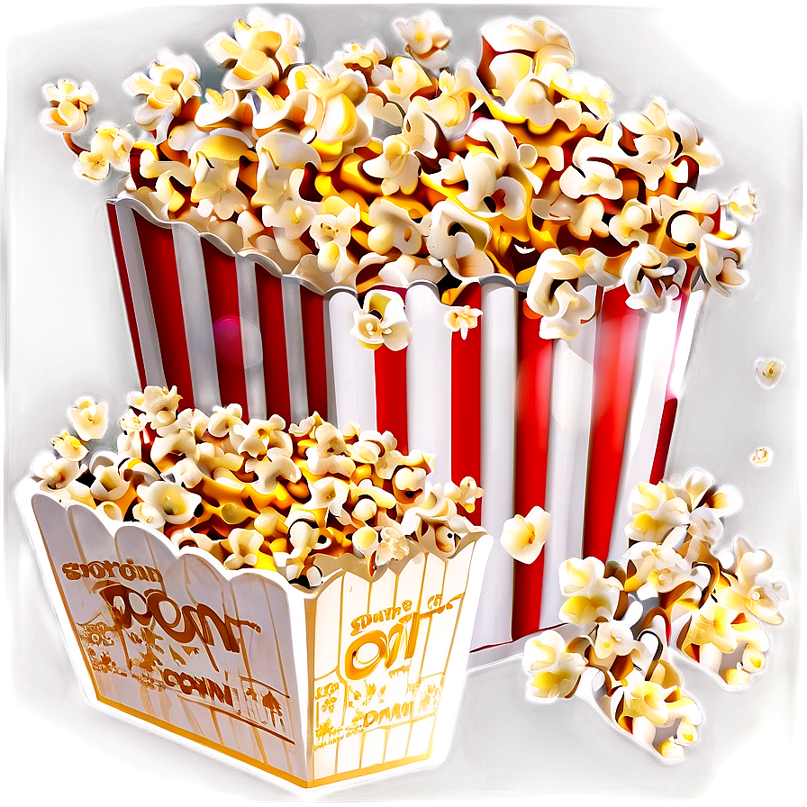 Popcorn Background Png 05042024 PNG Image