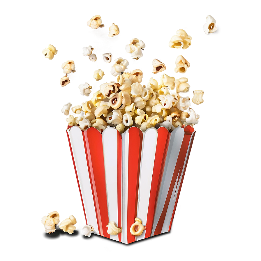 Popcorn Background Png 30 PNG Image