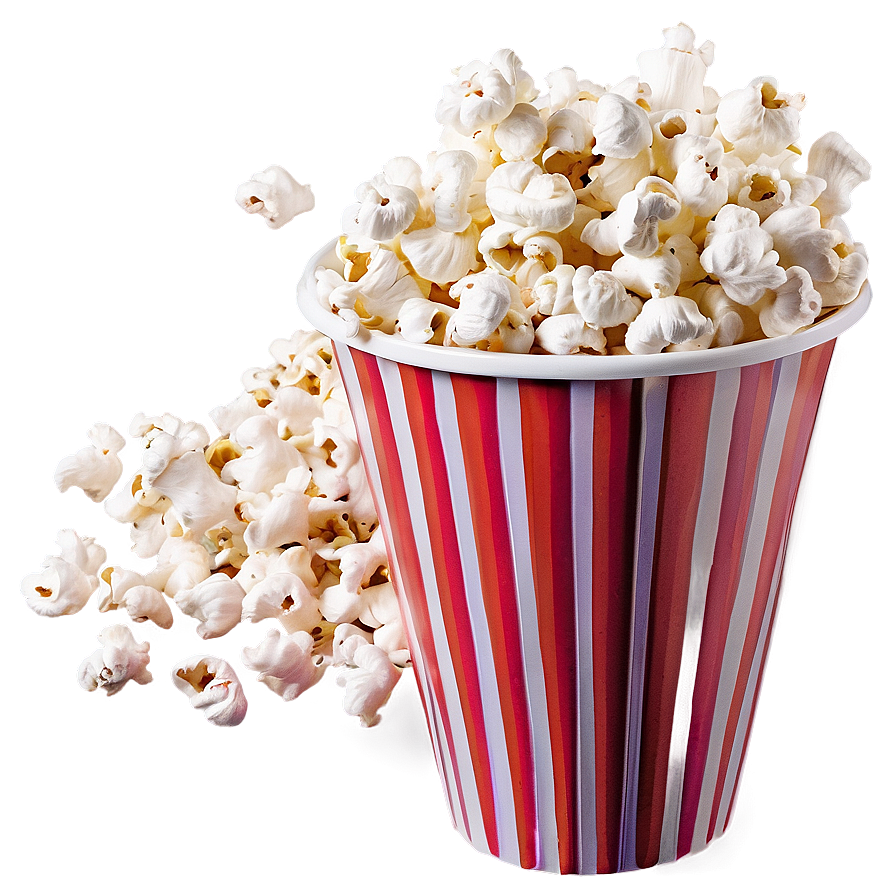 Popcorn Bucket Filled To The Brim Png 06132024 PNG Image