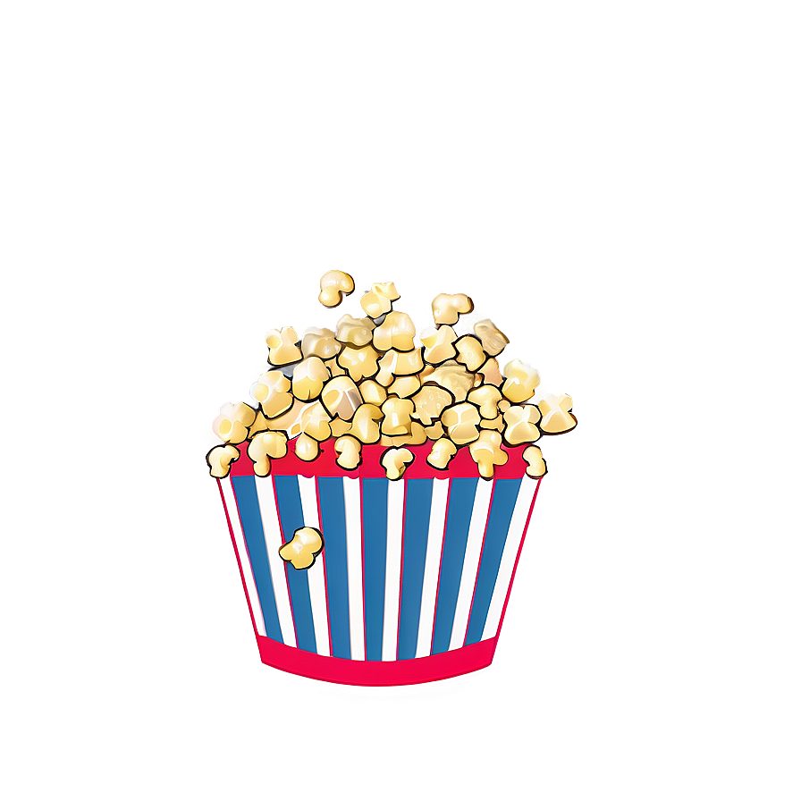 Popcorn Celebration Png 05042024 PNG Image