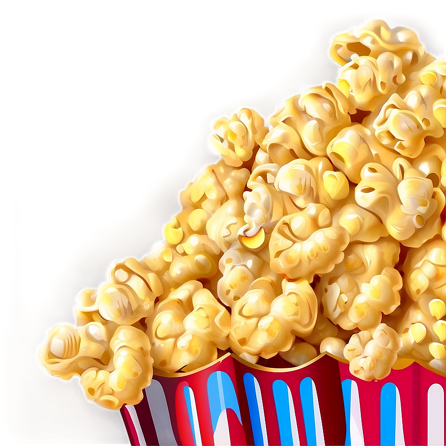 Popcorn Vector Png 05042024 PNG Image