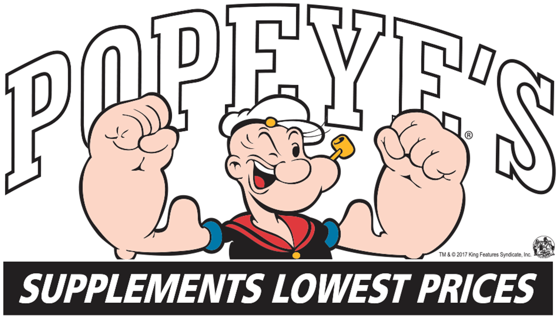 Popeye Supplements Advertisement PNG Image