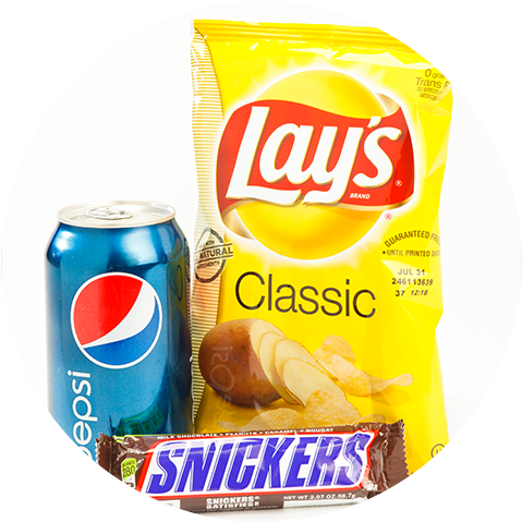 Popular Snack Combo Pack PNG Image