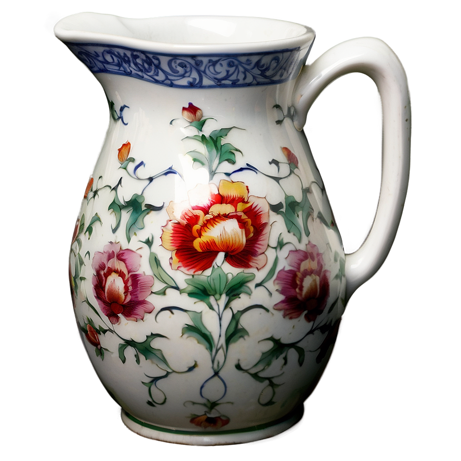 Porcelain Pitcher Png Vyn PNG Image