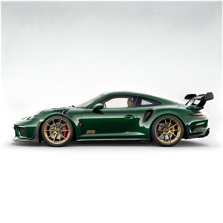 Porsche 911 Gt3 Rs Heritage Edition Png Kxf36 PNG Image