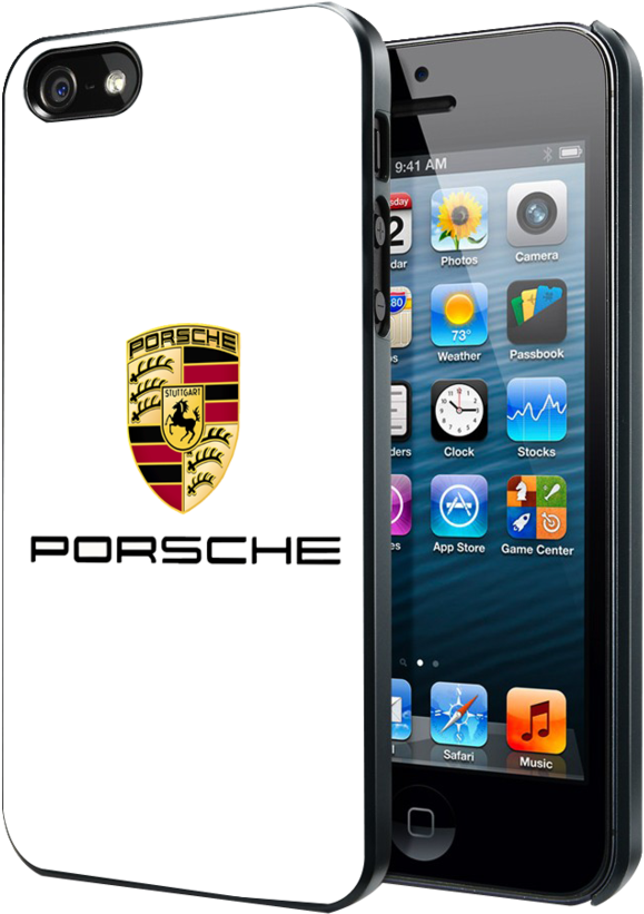 Porsche Logoi Phone Case PNG Image