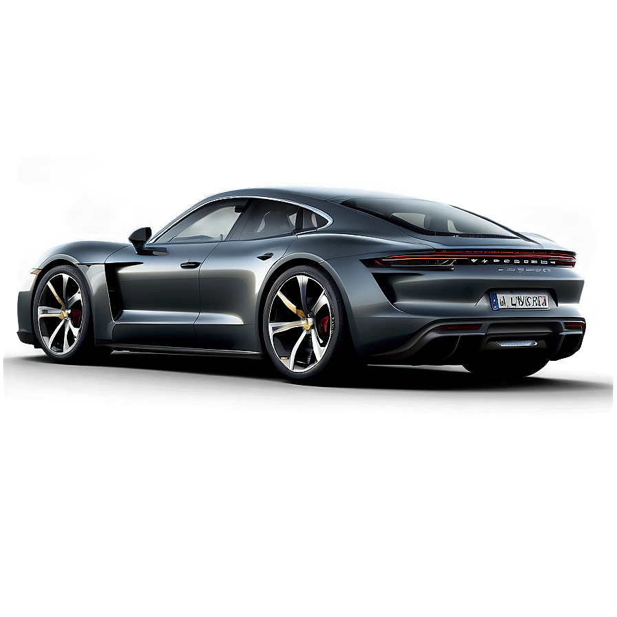 Porsche Taycan Zero Emissions Png Xjt68 PNG Image