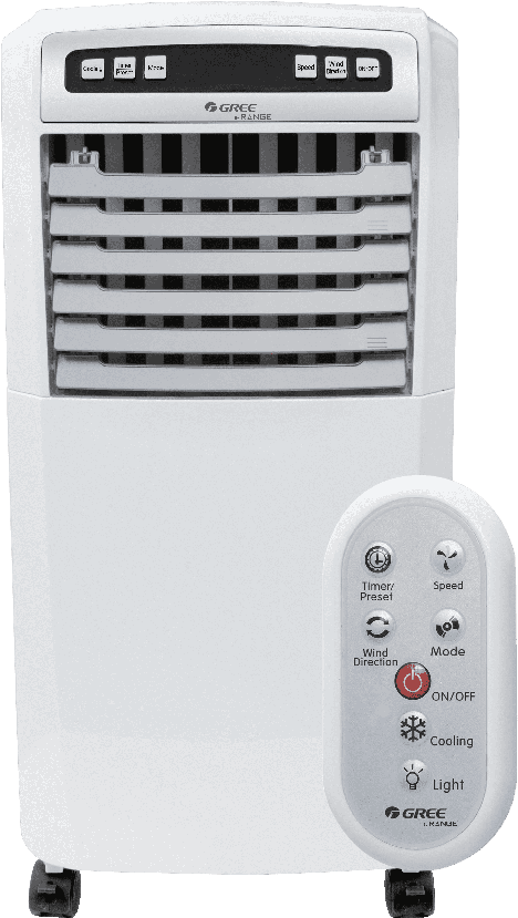 Portable Air Cooler Gree Brand PNG Image