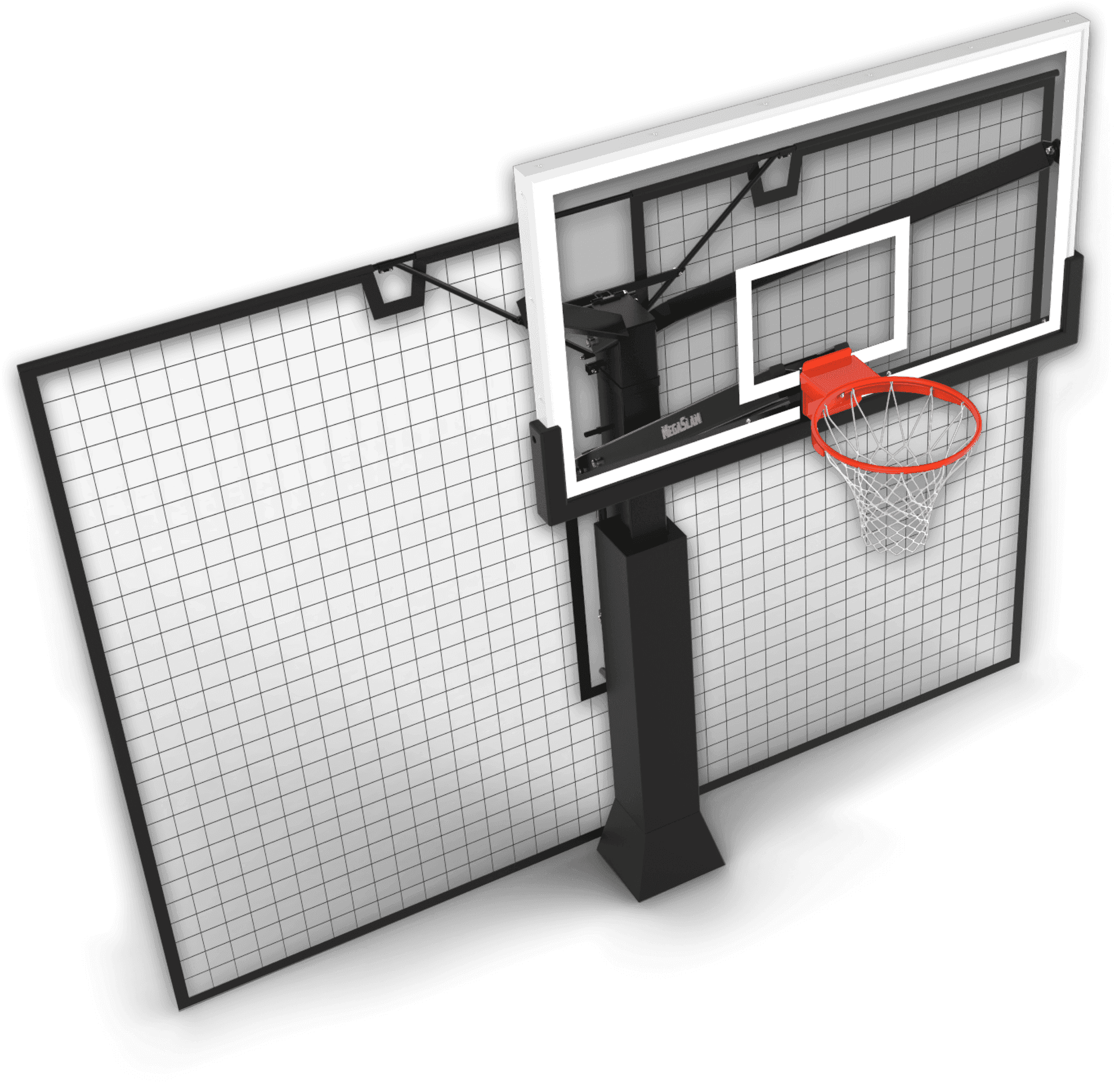 Portable Basketball Hoop Clipart PNG Image