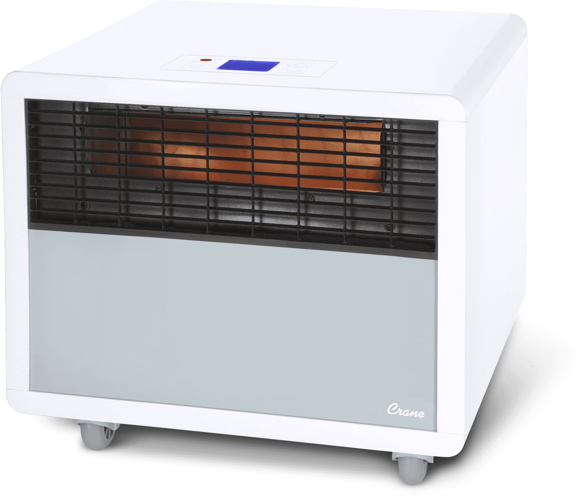 Portable Electric Space Heater White PNG Image