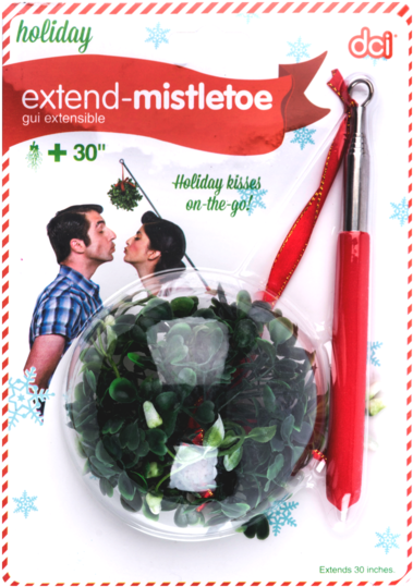 Portable Extendable Mistletoe Packaging PNG Image