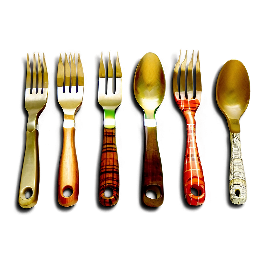 Portable Picnic Utensils Png Mkp54 PNG Image