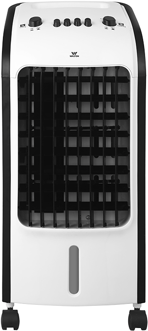 Portable White Air Cooler PNG Image