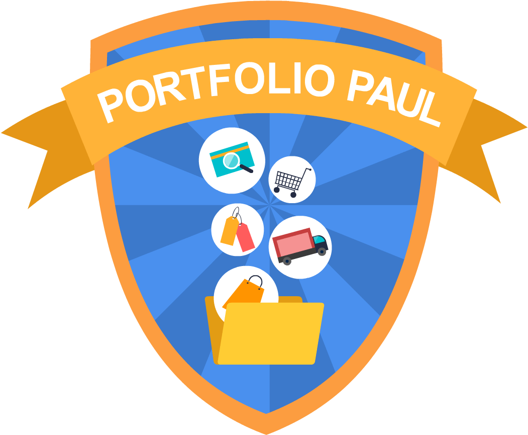 Portfolio Paul Brand Identity PNG Image