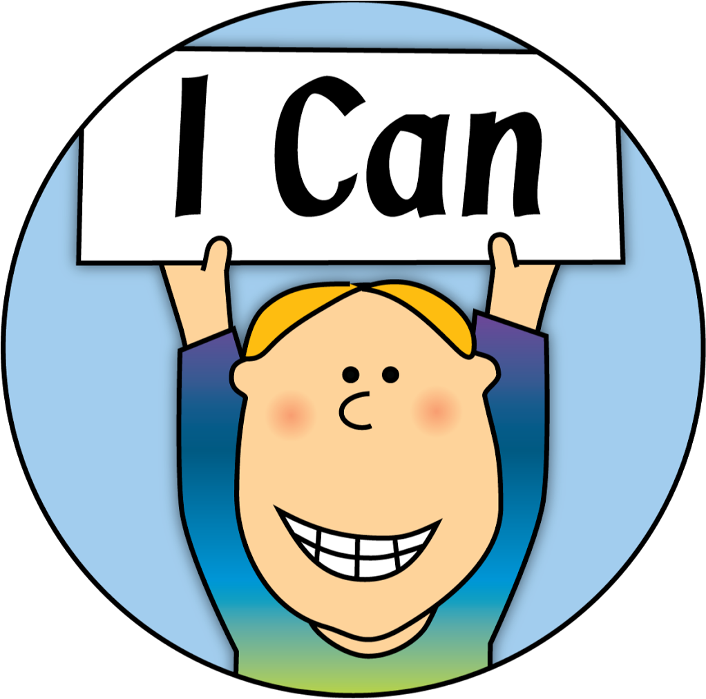 Positive Attitude Cartoon Child PNG Image