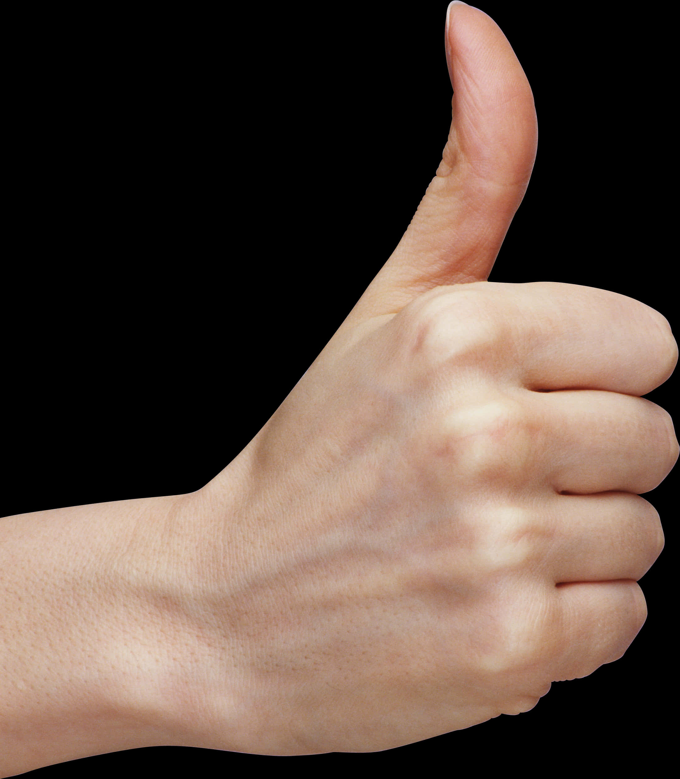 Positive Gesture Thumbs Up.jpg PNG Image