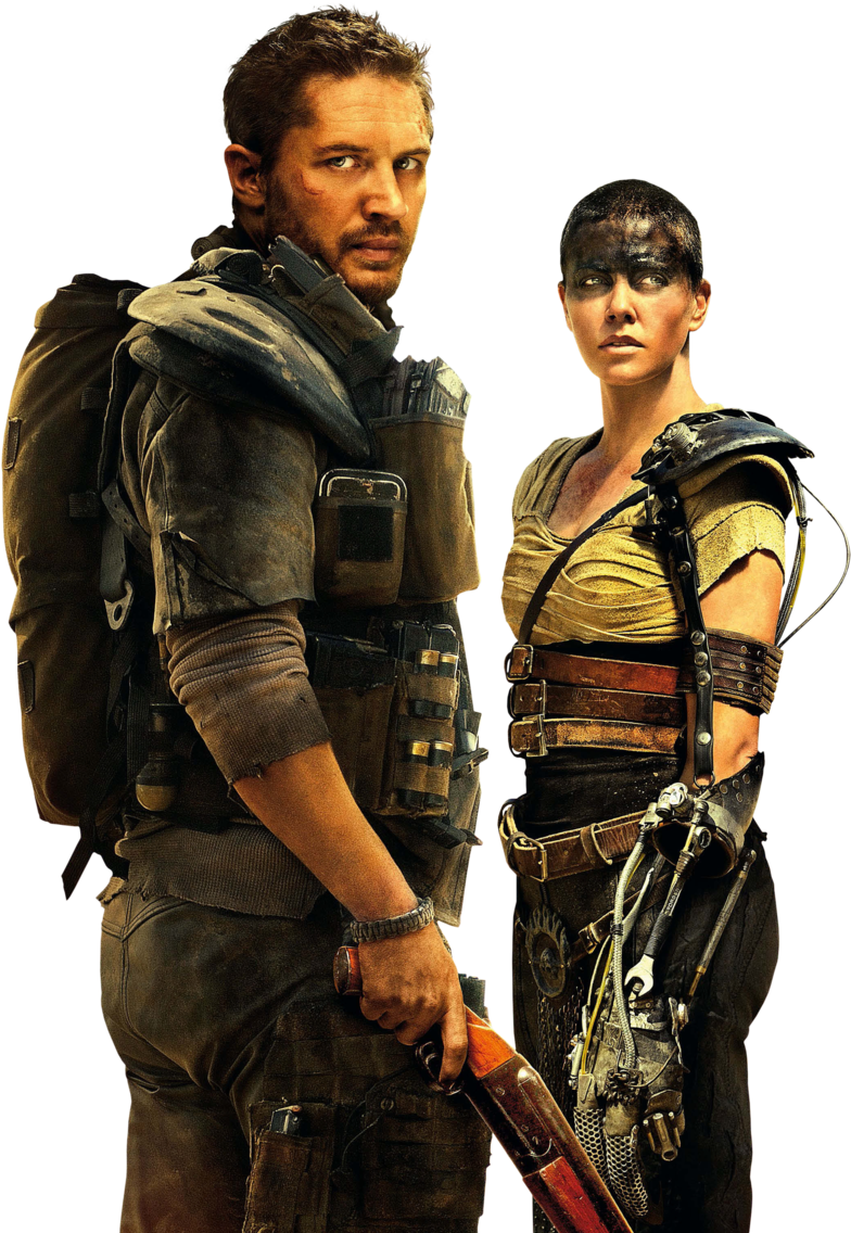 Post Apocalyptic Duo PNG Image