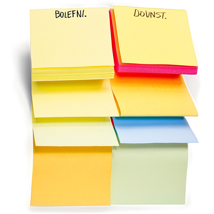 Post It Collection Png 05252024 PNG Image