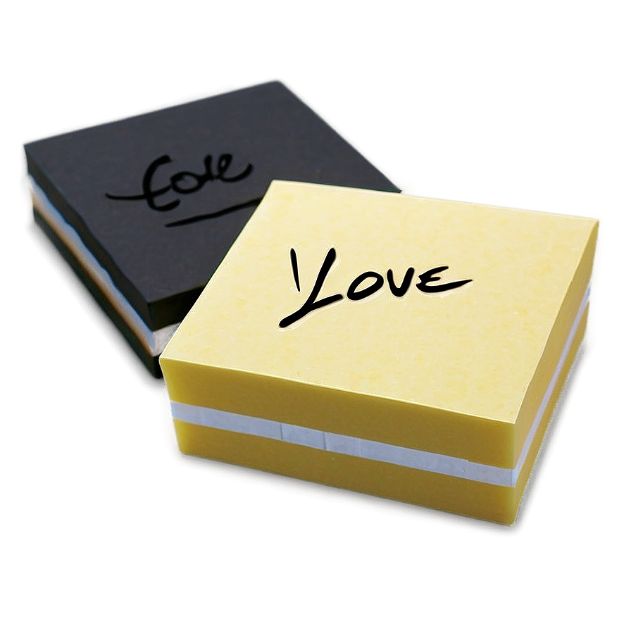 Post It Love Note Png Mlo PNG Image