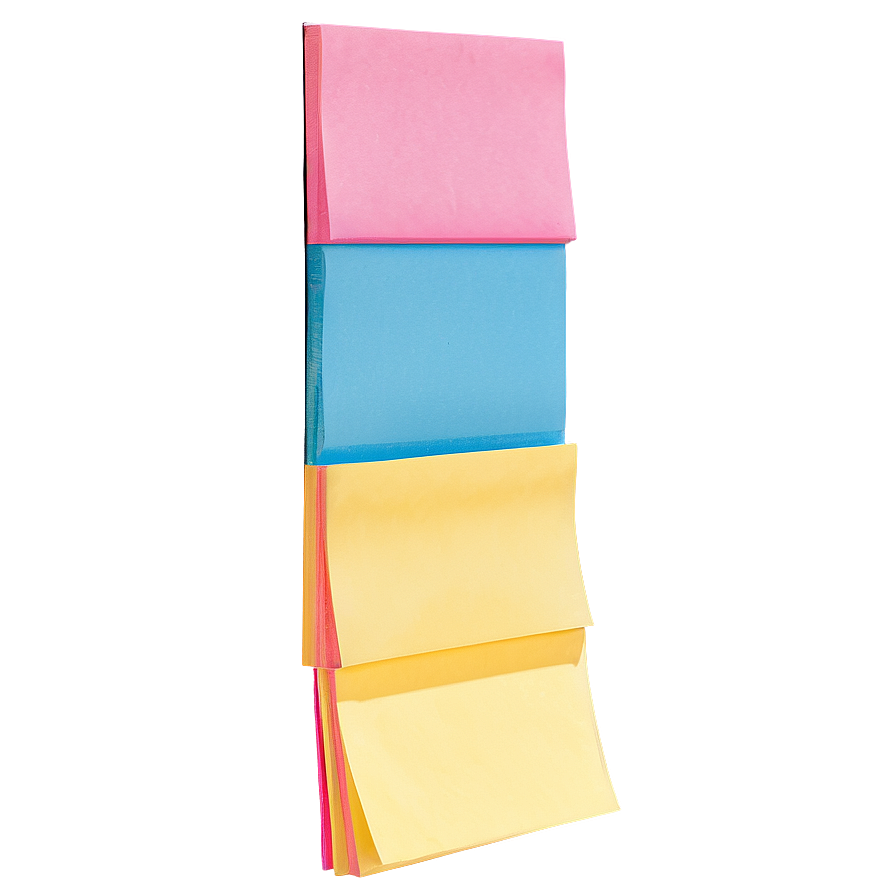 Post It Stack Png 05252024 PNG Image