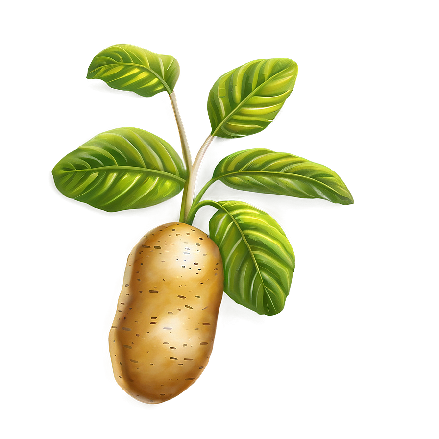 Potato Plant Clipart Png 75 PNG Image