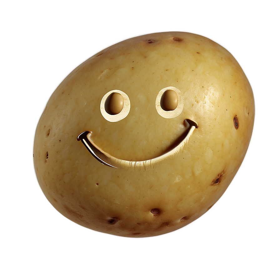 Potato Smiley Png Kto PNG Image