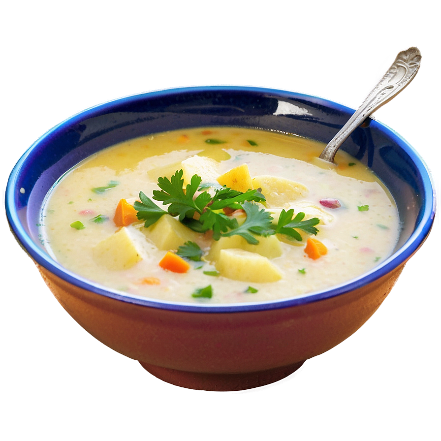 Potato Soup Png Poi PNG Image