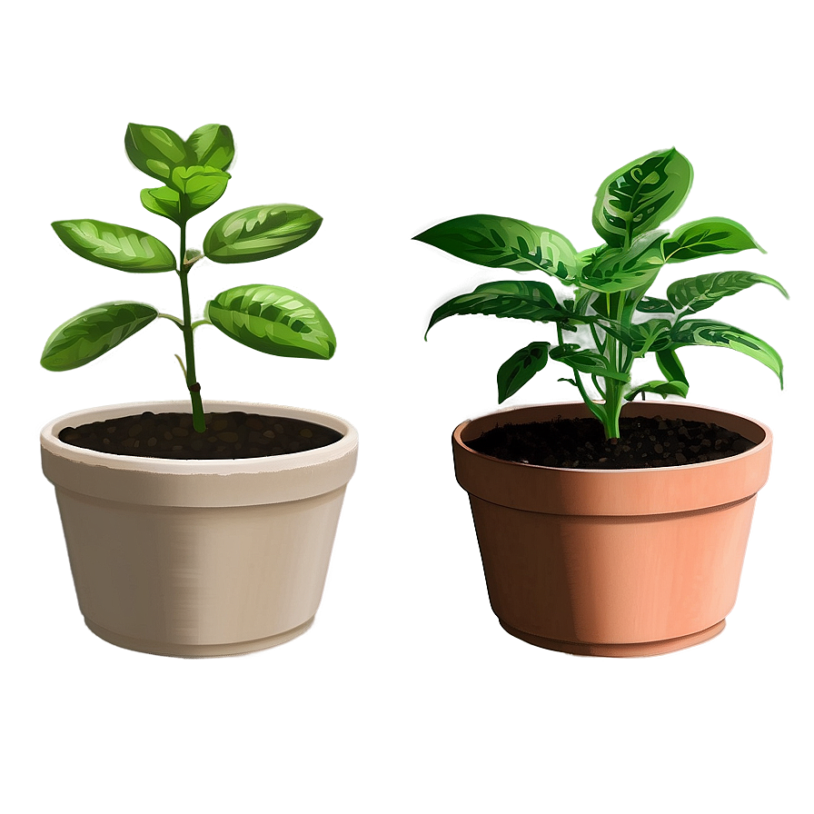 Potted Plant Propagation Techniques Png Xpu47 PNG Image