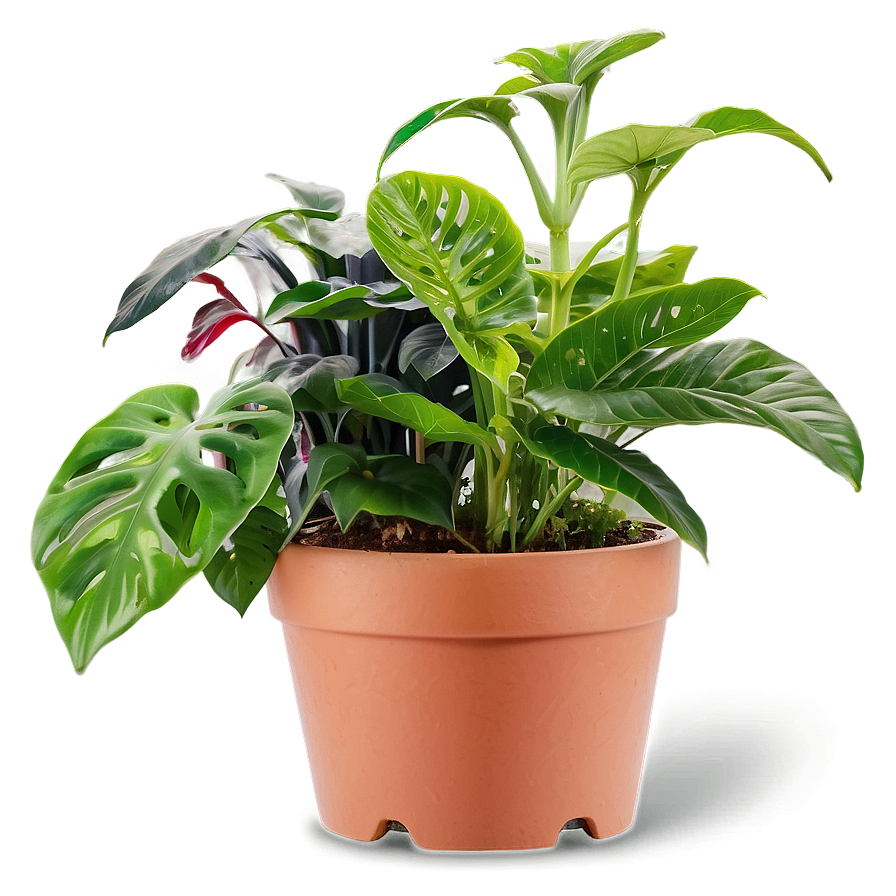 Potted Plants B PNG Image