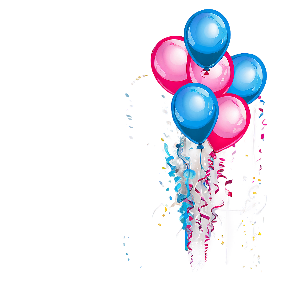 Powder Blue Balloons Png Gfy92 PNG Image