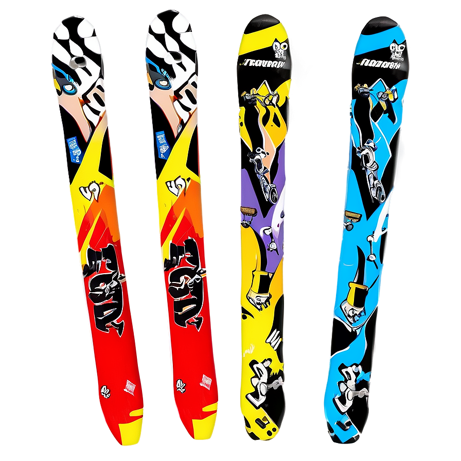 Powder Skis Png 12 PNG Image