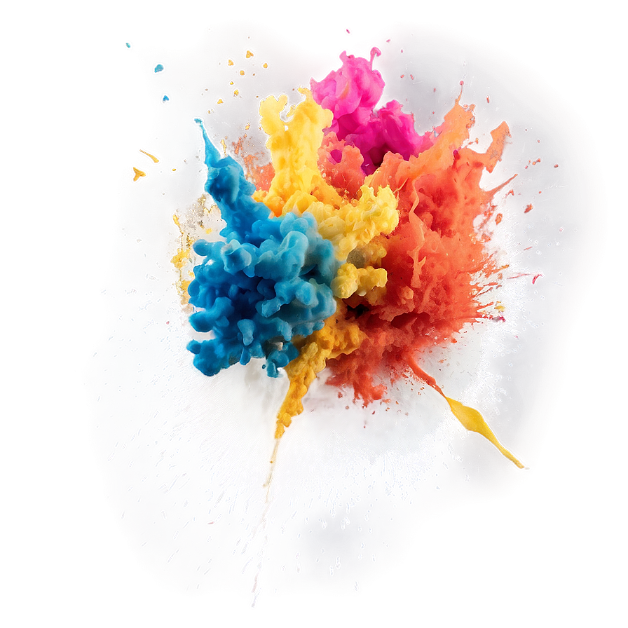 Powder Splash Png Krg86 PNG Image