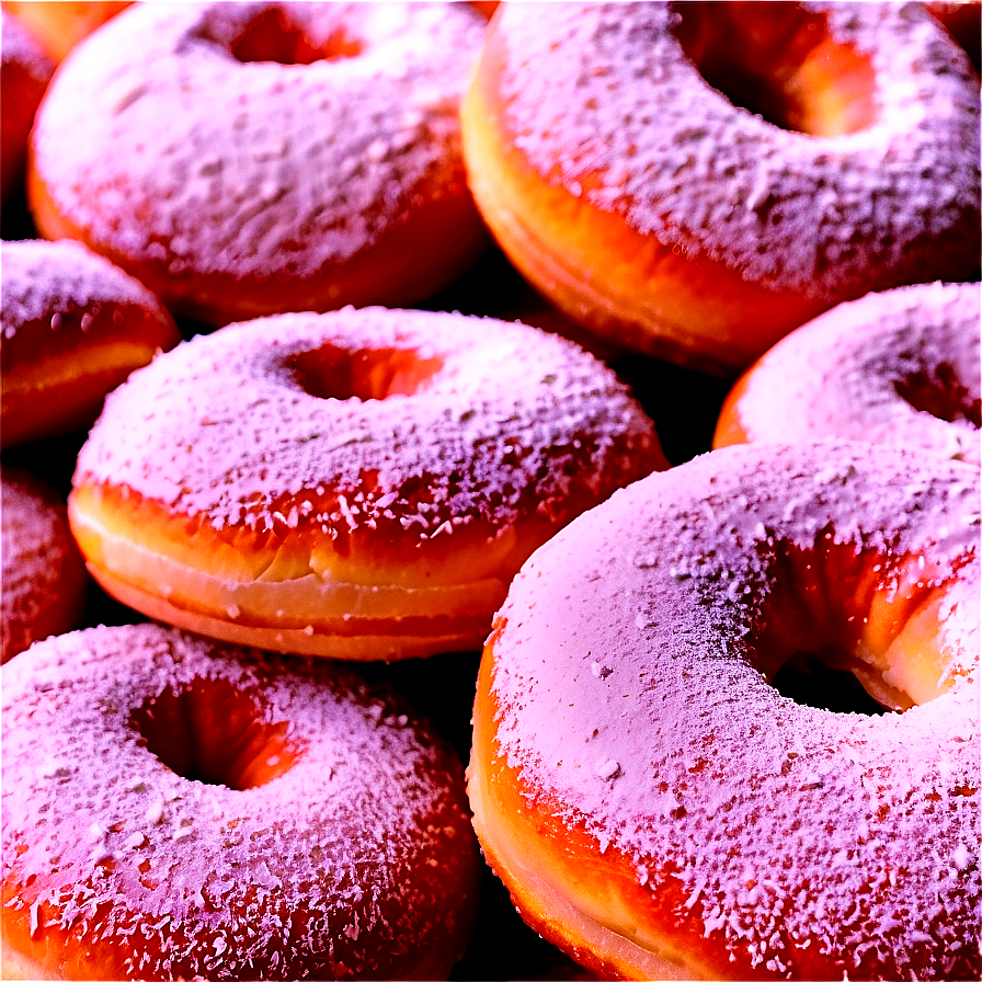 Powdered Donut Png 24 PNG Image