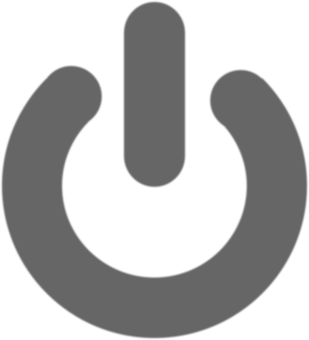 Power Symbol Icon PNG Image