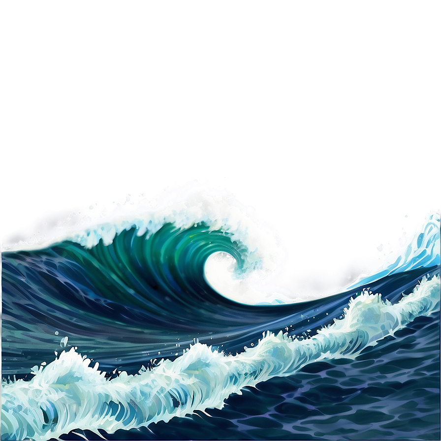 Power Wave Ocean Png 26 PNG Image