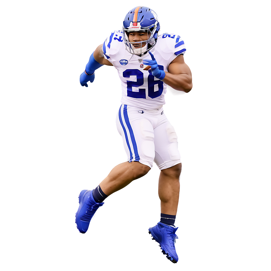 Powerful Saquon Barkley Jump Png 56 PNG Image