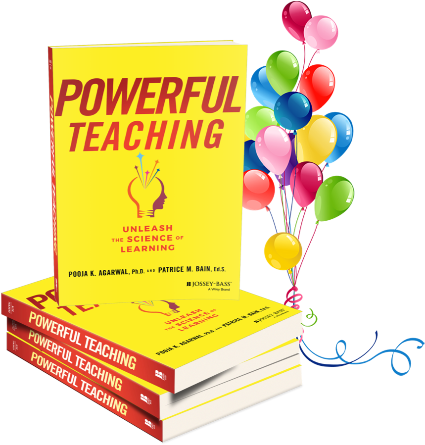 Powerful Teaching Book Celebration Balloons PNG Image