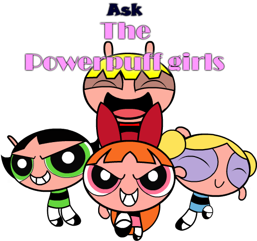 Powerpuff Girls Team Pose PNG Image