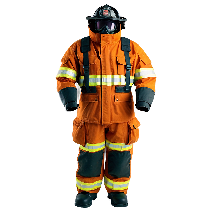 Ppe Firefighter Suit Png Kqe PNG Image