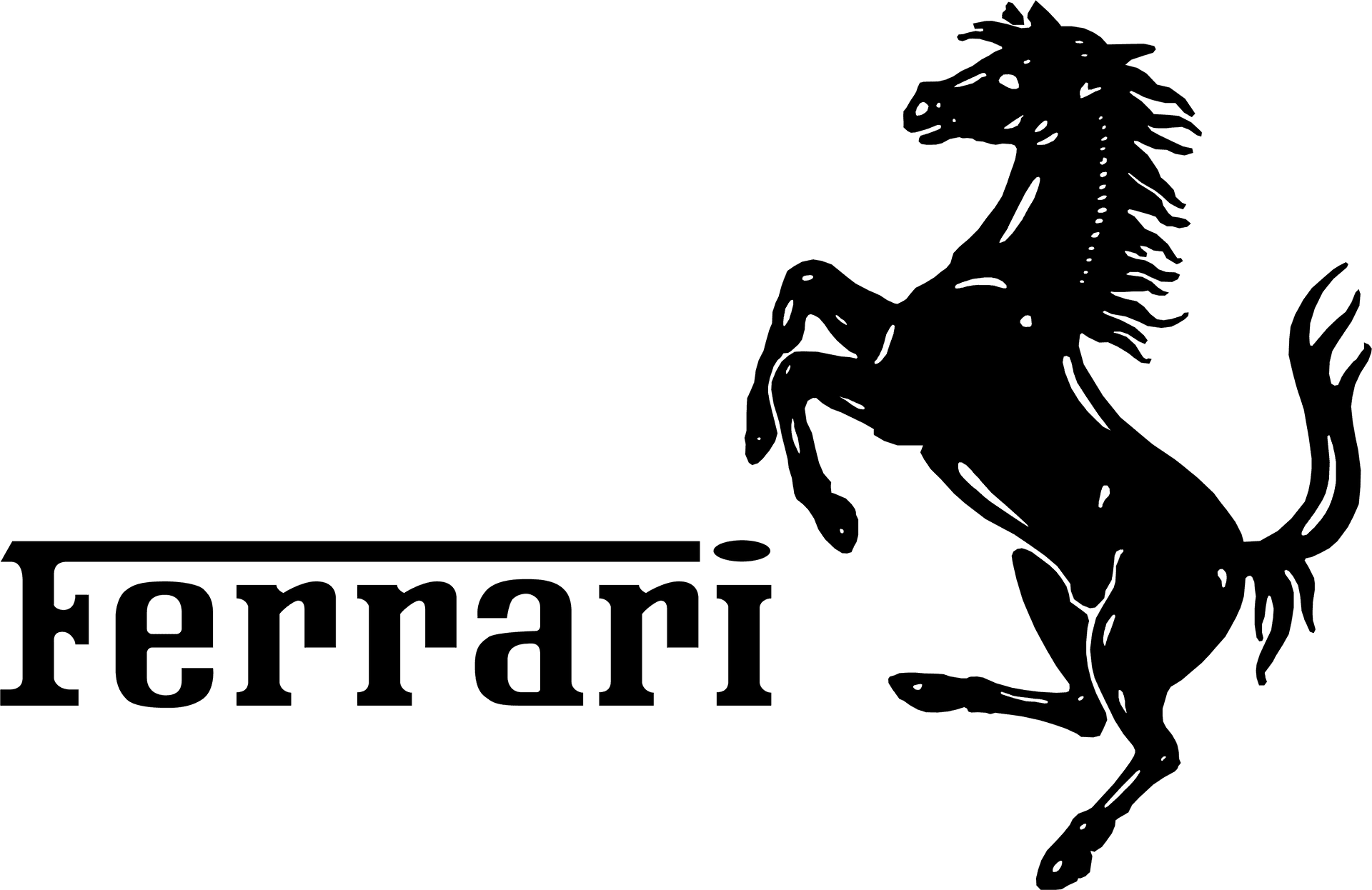 Prancing_ Horse_ Logo PNG Image