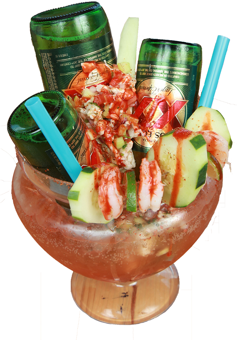 Prawn Cocktail Beer Combo PNG Image