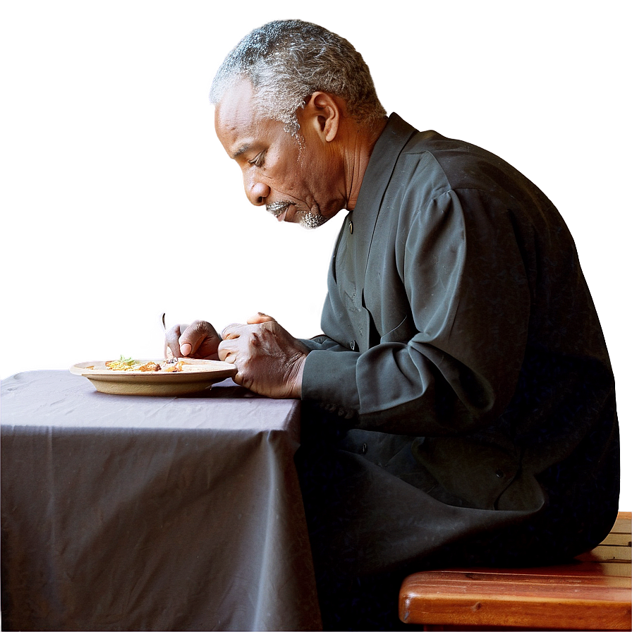 Prayer Before Meal On Table Png Tai9 PNG Image