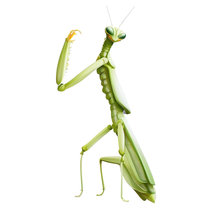 Praying Mantis Illustration Png 06122024 PNG Image